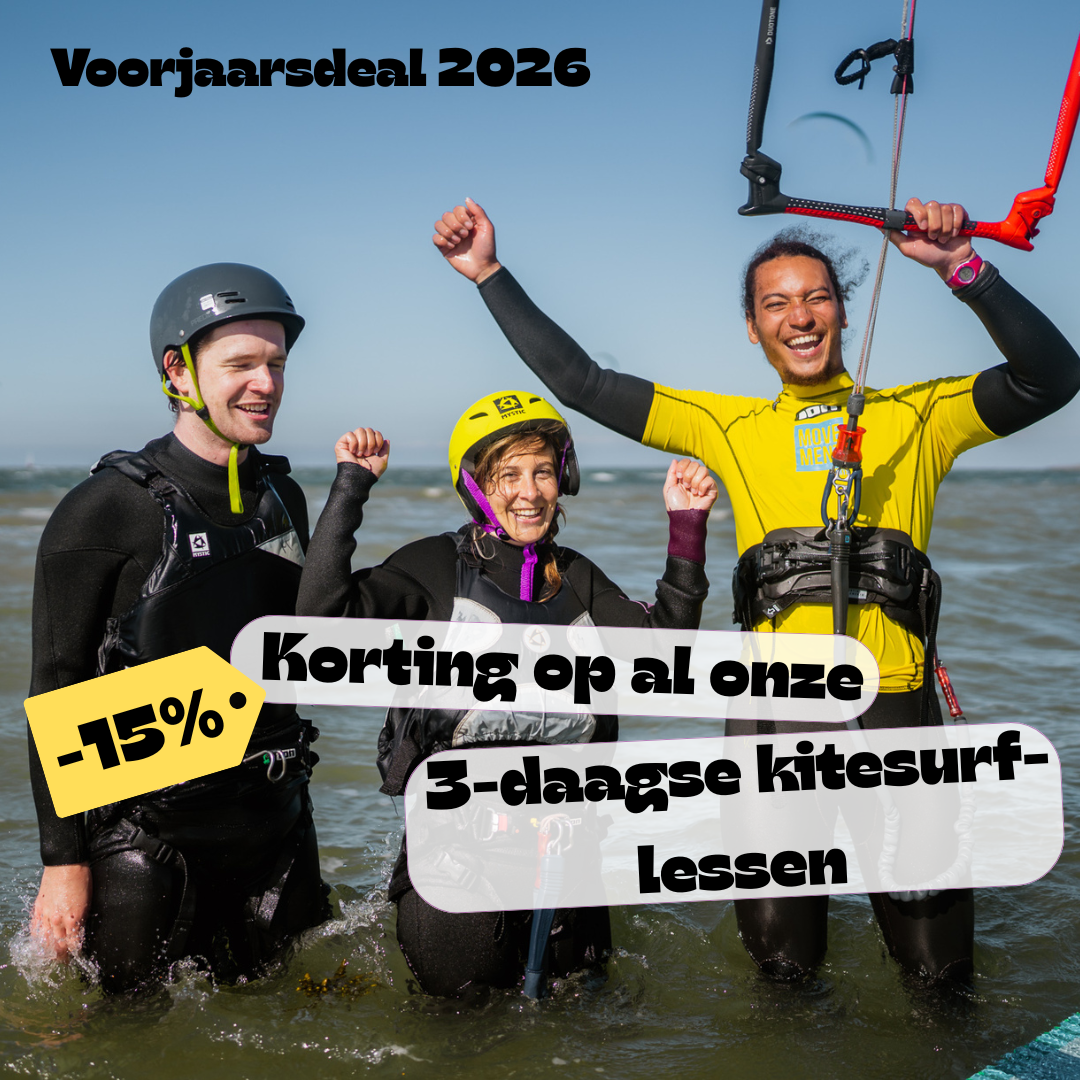voorjaarsdeal kitesurfen in Zeeland